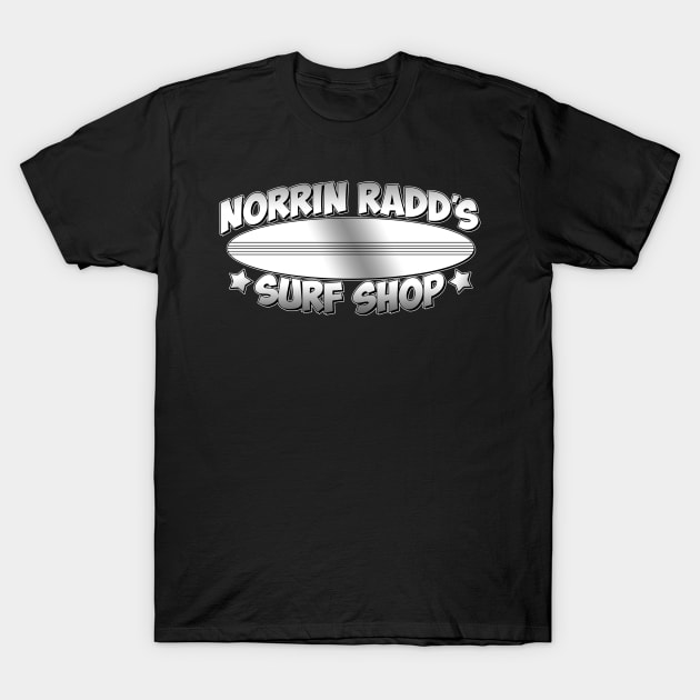 Norrin Radd's Surf Shop T-Shirt by GorillaMask